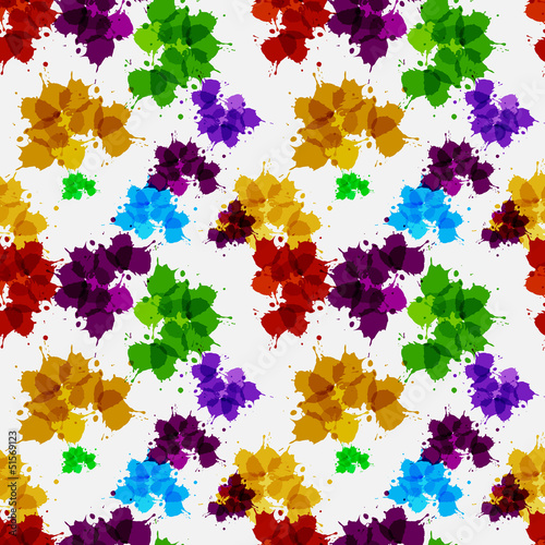Seampless splash background