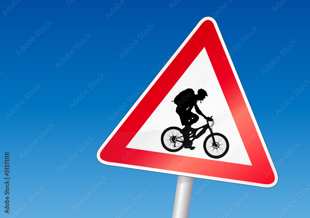 Vorsicht Radfahrer