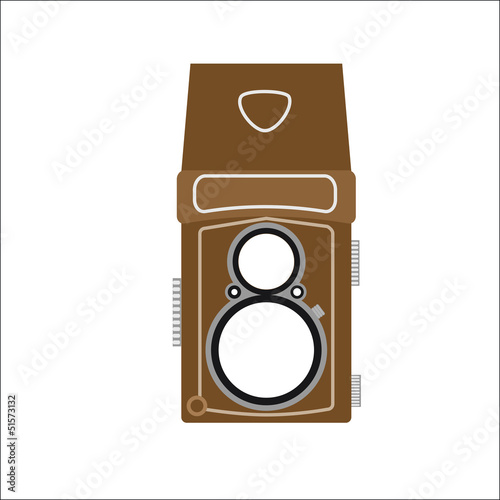 Twin lens camera