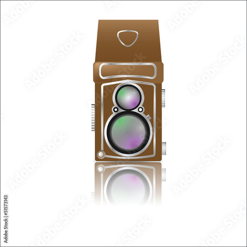 Twin lens camera