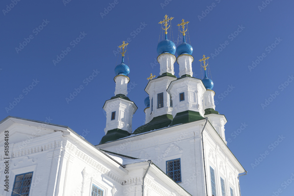 Купола церкви Троицы Живоначальной на Зелене Купола церкви Троицы Живоначальной на Зелене