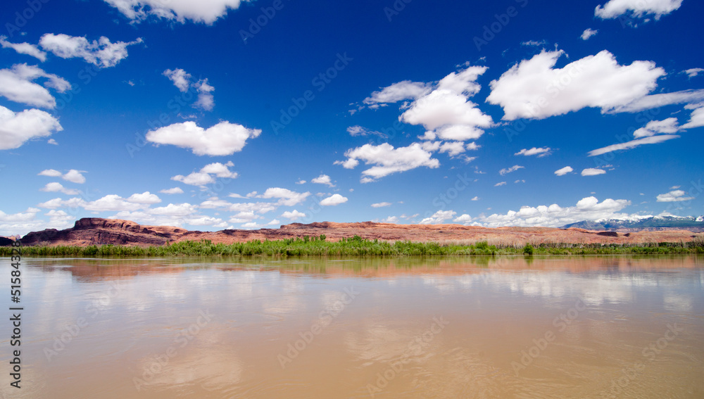 The Colorado River outside of Moab, UT