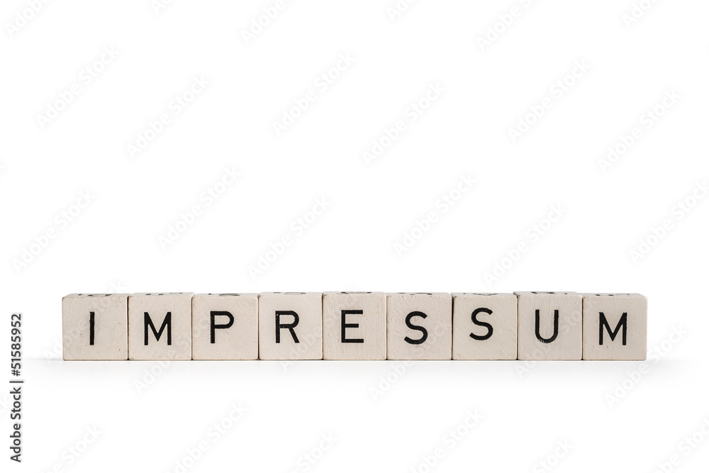 Impressum Impressum