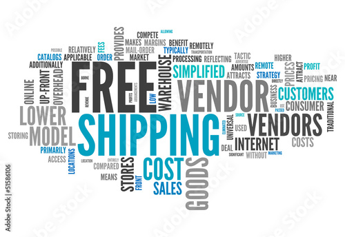 Word Cloud "Free Shipping"