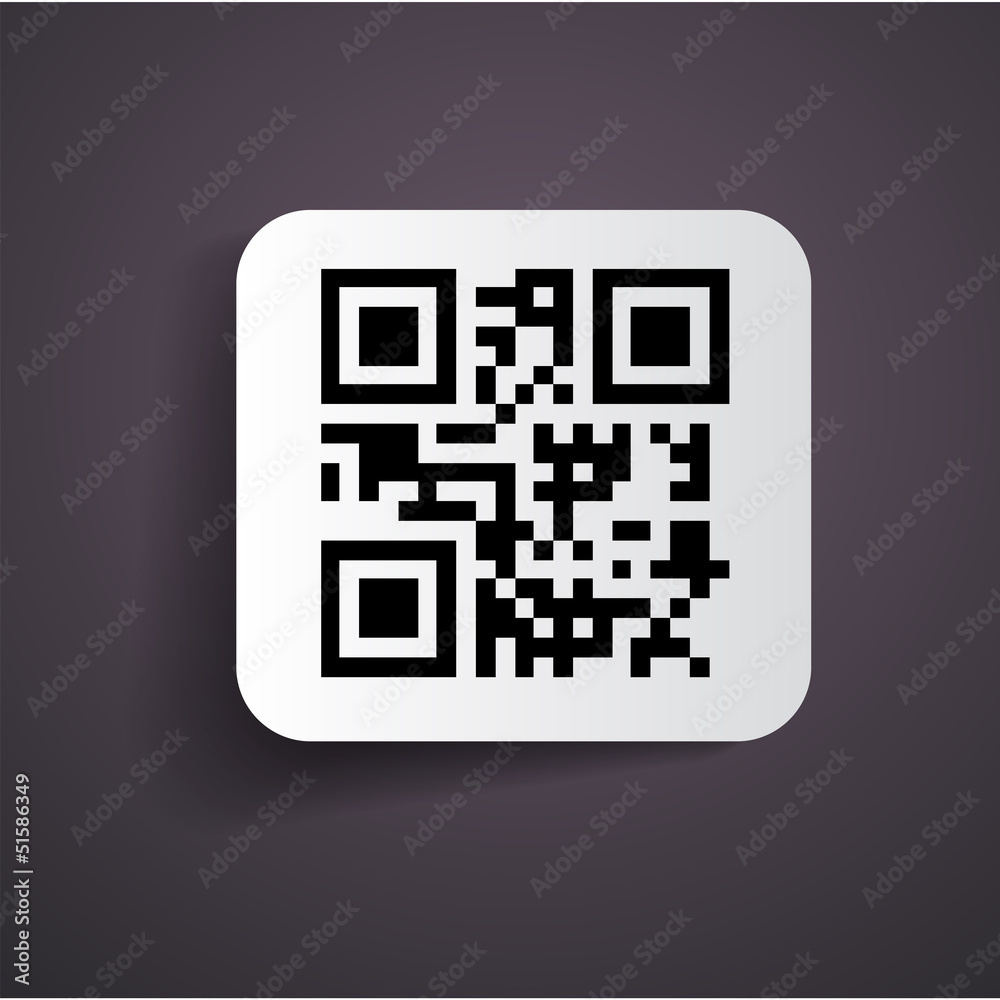 Barcode label vector Barcode label vector