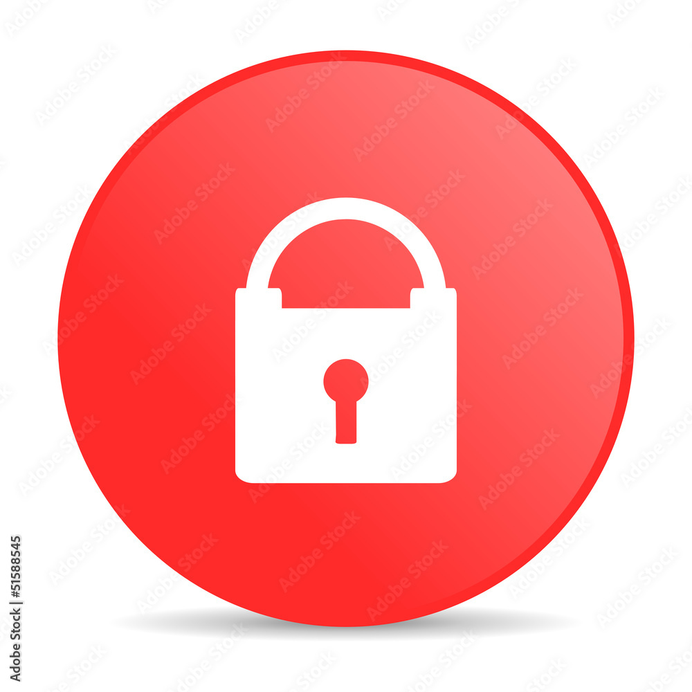 protect red circle web glossy icon protect red circle web glossy icon
