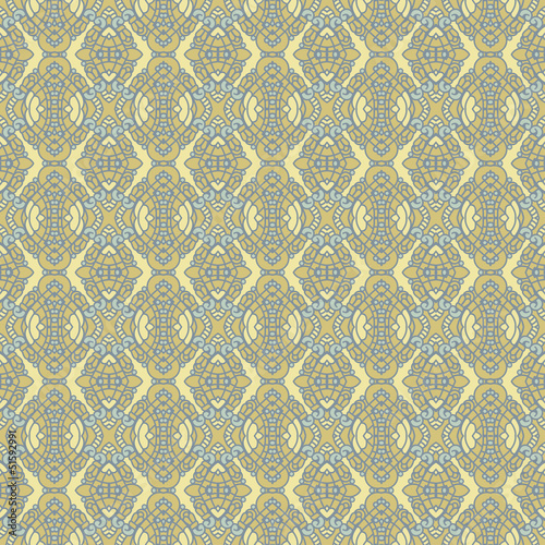 Seamless Colorful Retro Pattern Background