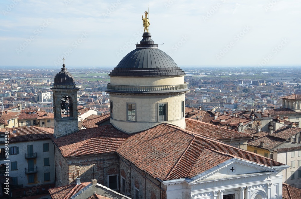 Кафедральный собор а Бергамо, Италия.