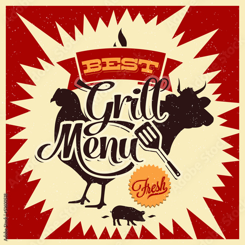 Grill Menu
