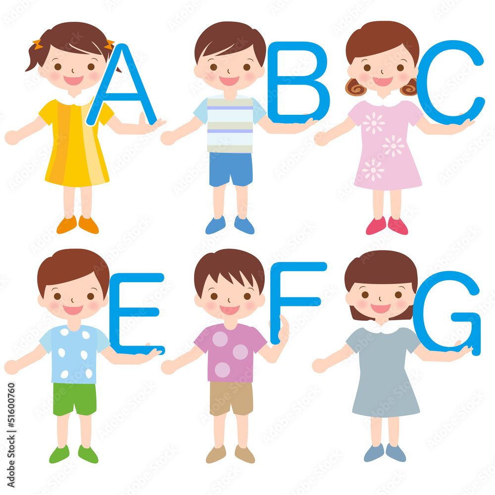 アルファベットを持つ子供たち アルファベットを持つ子供たち