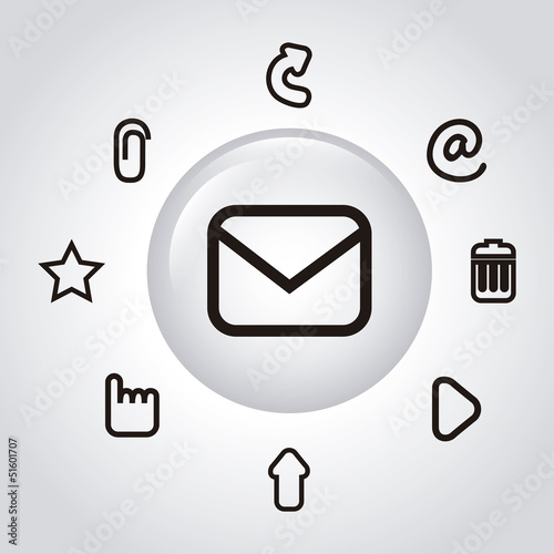 email icons