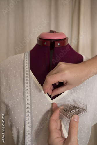 Couture robe retouche