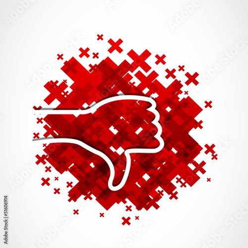 dislike thumb design