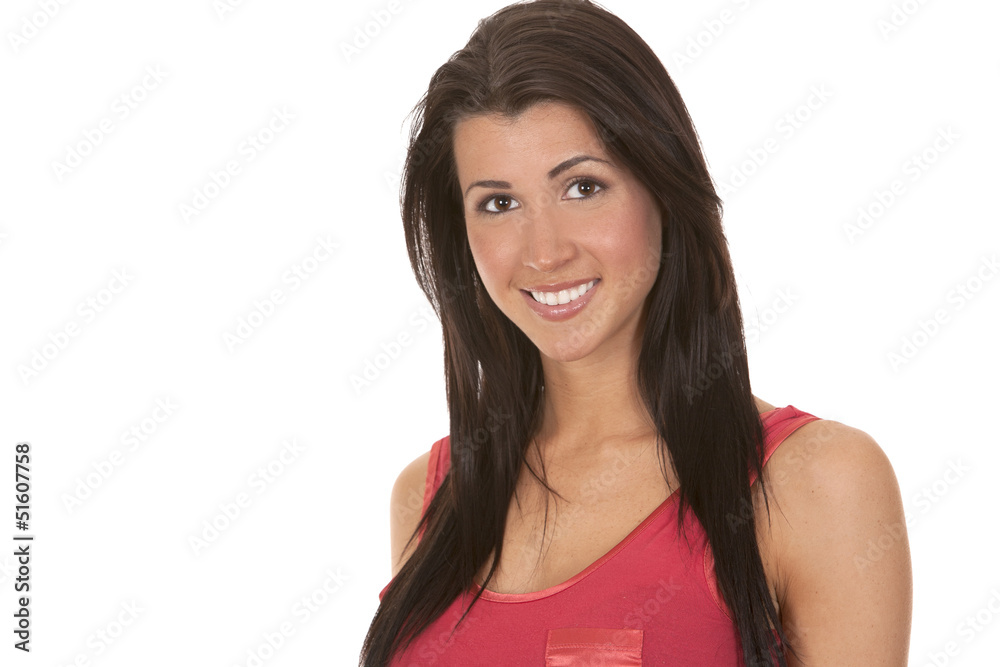 casual brunette