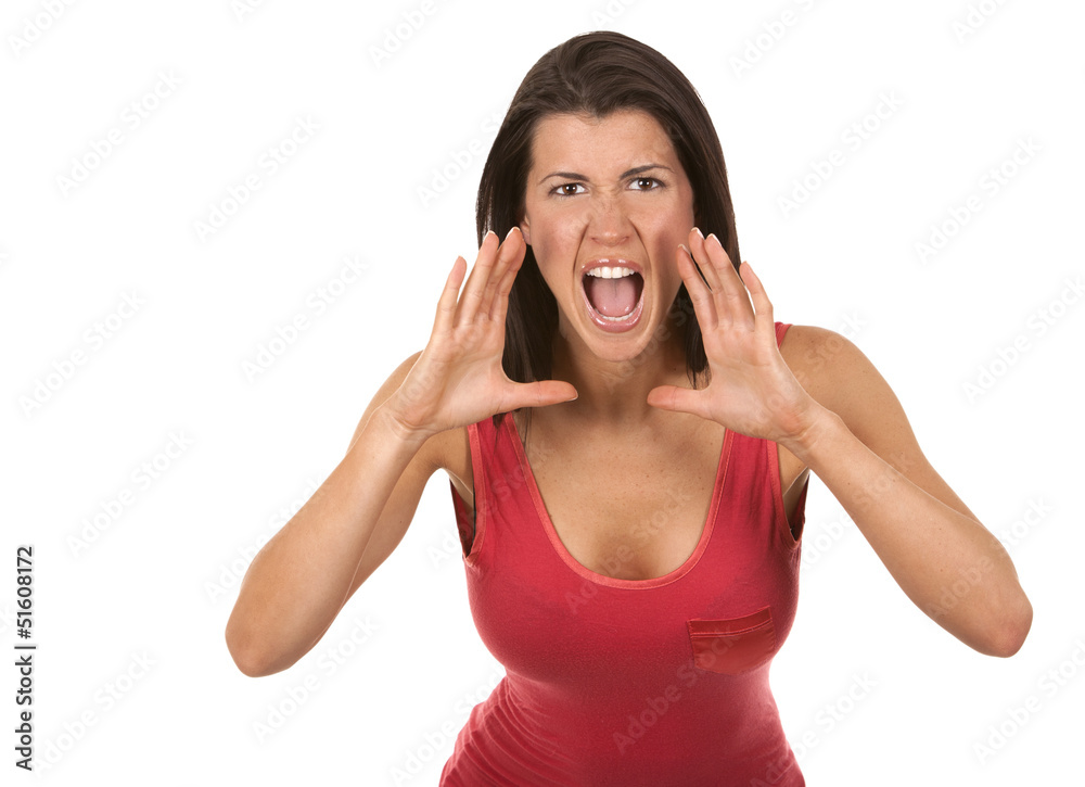 woman screaming woman screaming