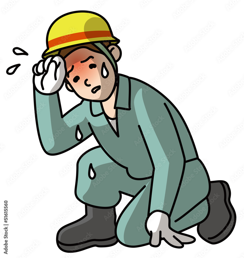 熱中症注意屋外作業