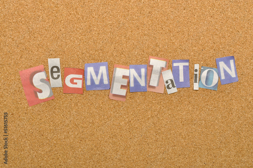Segmentation Word Made From Newspaper Letter Segmentation Word Made From Newspaper Letter