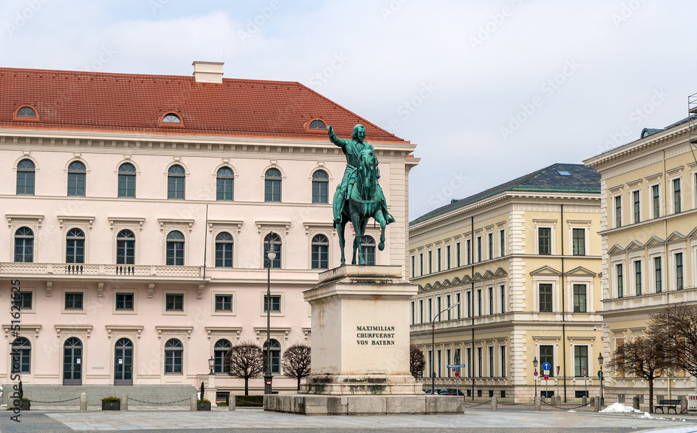 Monument of Maximilian I of Bavaria - Munich, Germany