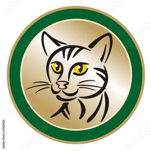 Symbol Cat Medal