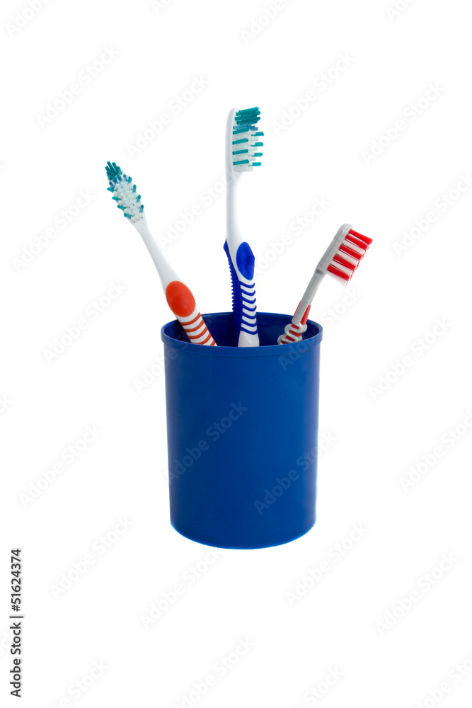 Three toothbrushes Three toothbrushes