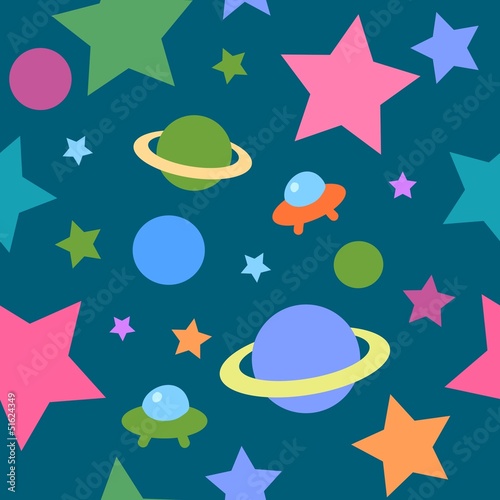 Pattern stars Vector