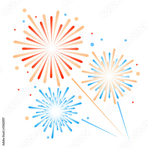 Vector firework
