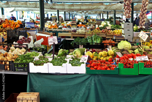 Fototapeta Big market stall
