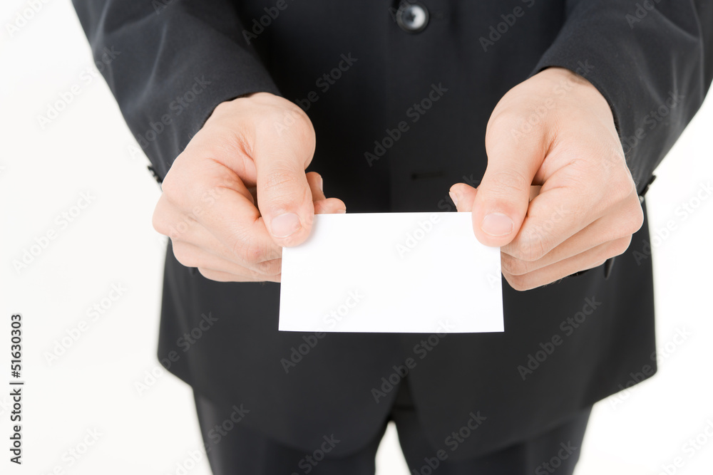 © masa1986 - 名刺交換