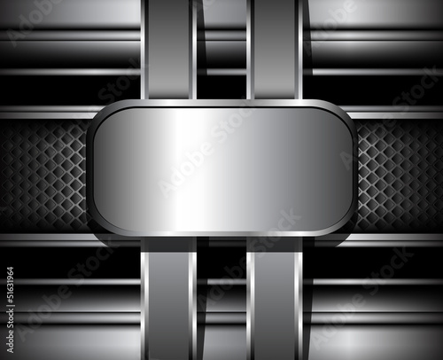 3D Background metallic.