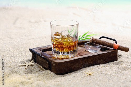 Photography Scotch on the rocks