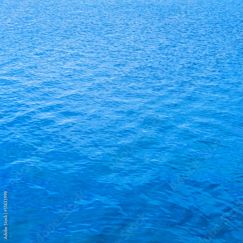 Blue water surface background, texture pattern