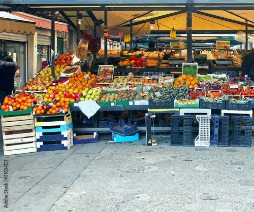 Canvas-taulu Organic market