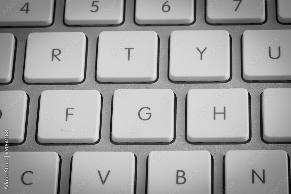 Keyboard close up