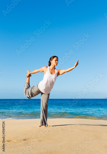 Beach Yoga © EpicStockMedia