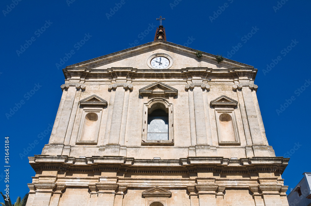 Church of St. Michele Arcangelo. Castellaneta. Puglia. Italy.