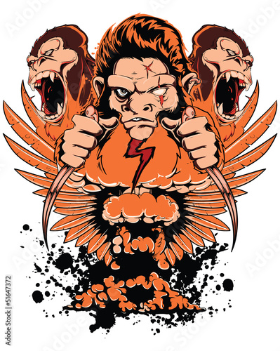 Angry primates