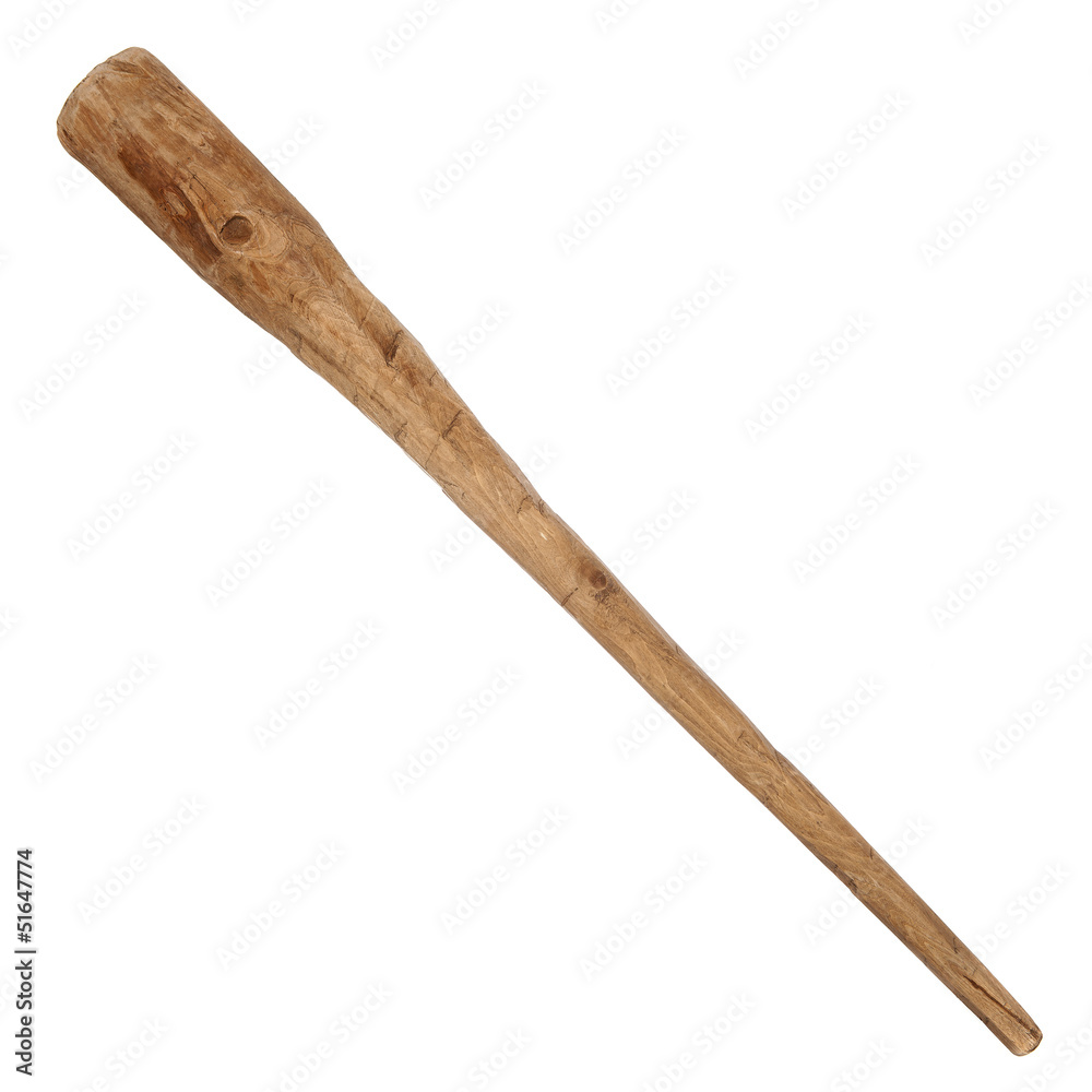 Wooden cudgel