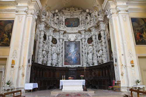 Church of Jesus. Lecce. Puglia. Italy.