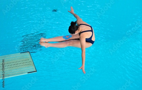 Tuffo in piscina