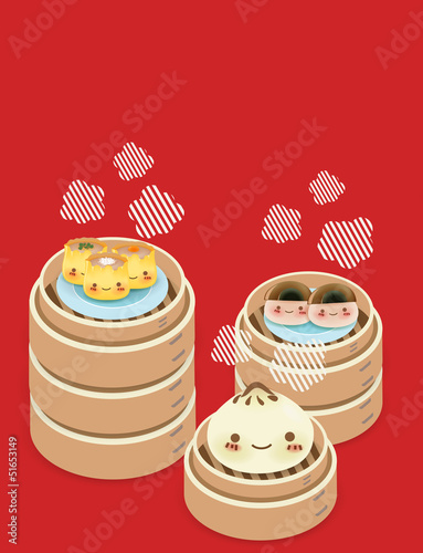 Cute Dim sum - Chinese Food