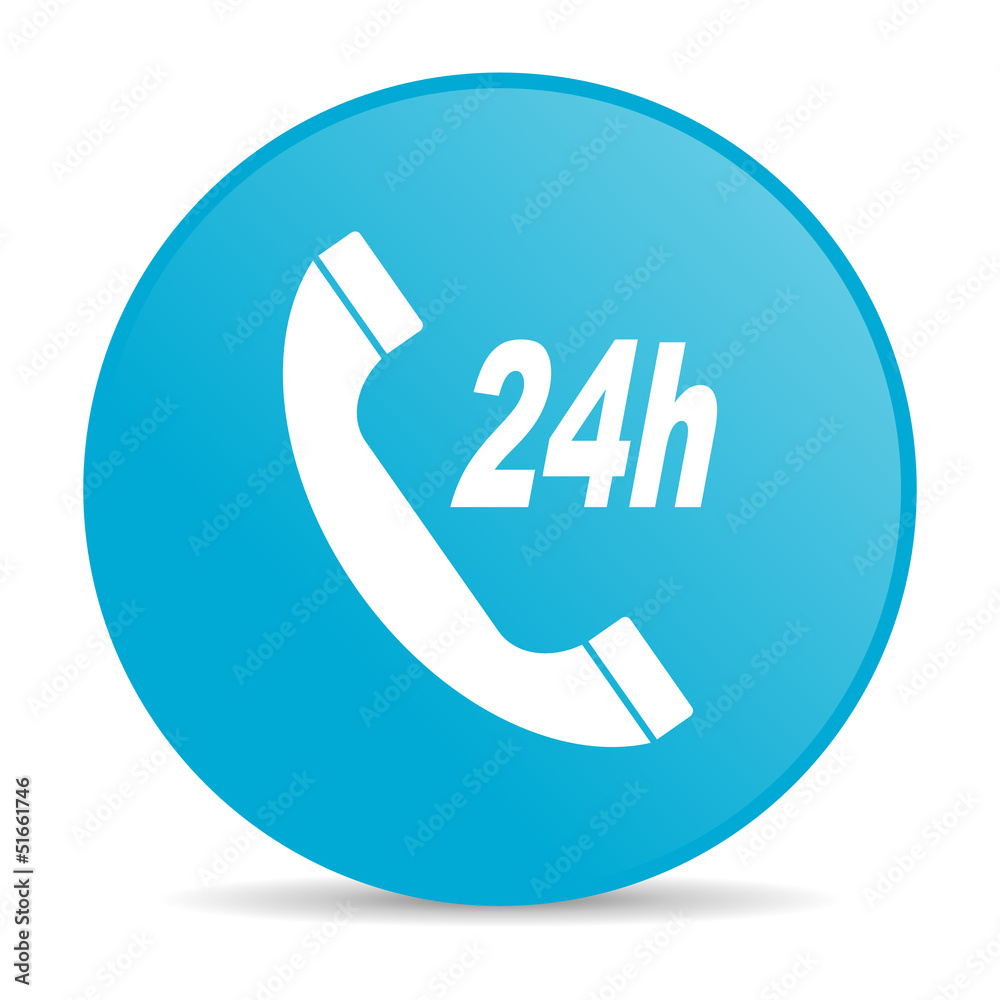 service blue circle web glossy icon service blue circle web glossy icon