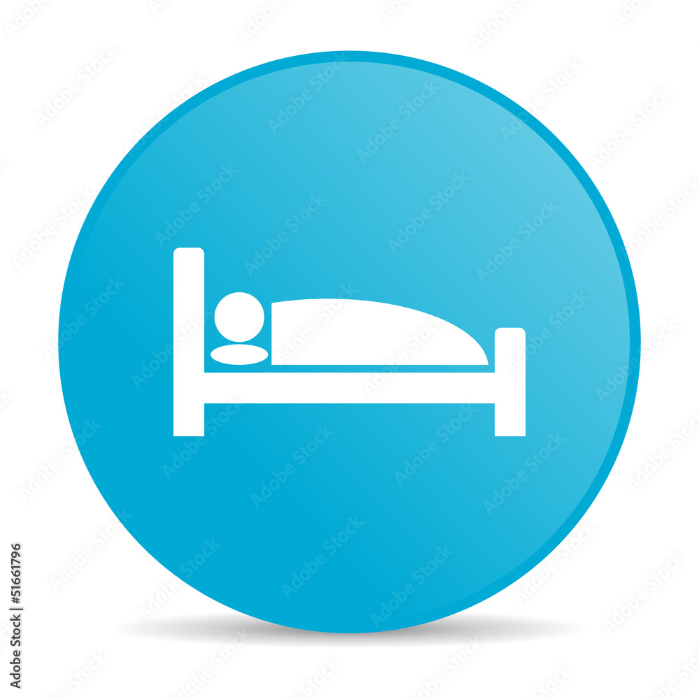 hotel blue circle web glossy icon hotel blue circle web glossy icon