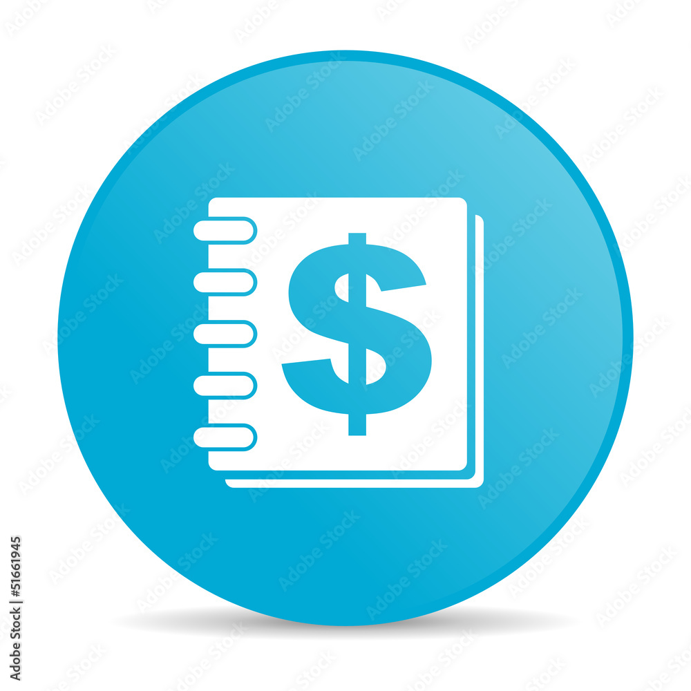 money blue circle web glossy icon money blue circle web glossy icon