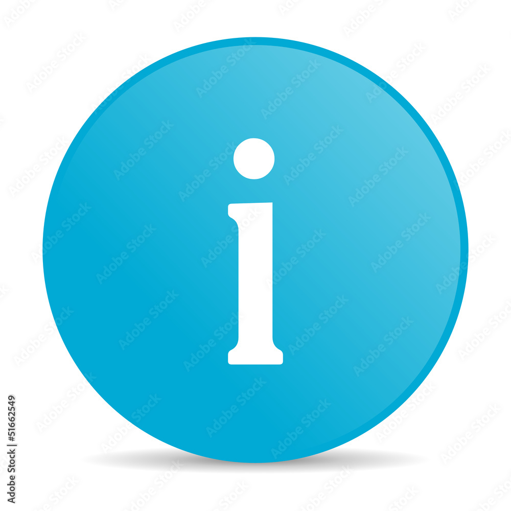 information blue circle web glossy icon information blue circle web glossy icon