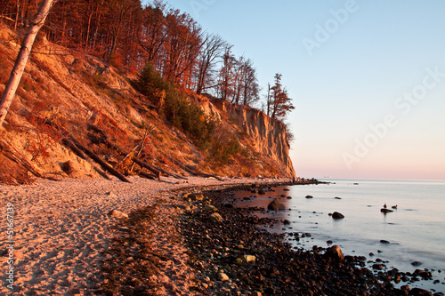 Autumn by the Sea, autumn landscape, cliff orlowo, Gdynia 