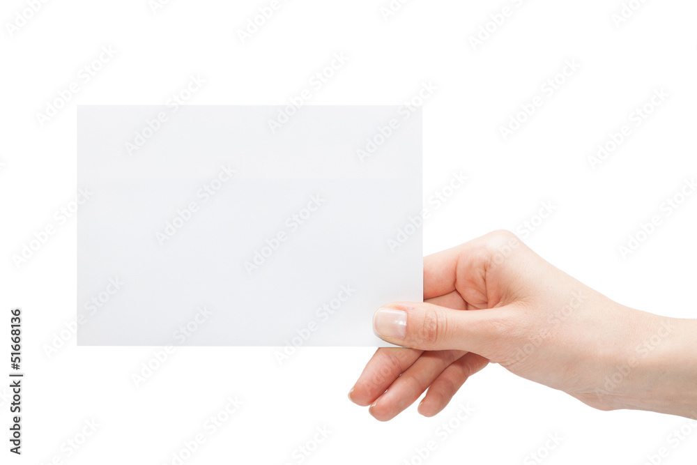 empty business card empty business card
