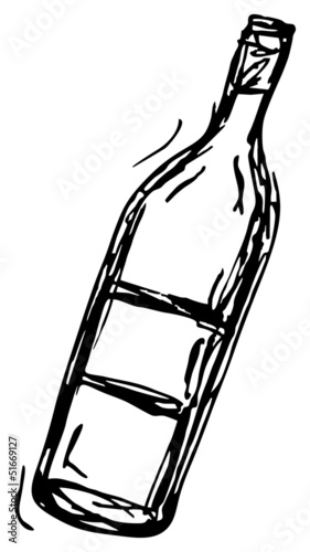Flasche Wein...
