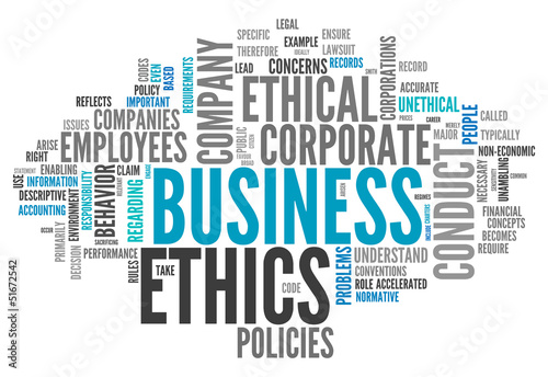 Word Cloud "Business Ethics"