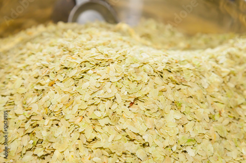 Obraz na plátně Thai ancient rice called  Kao Mao made from sticky rice