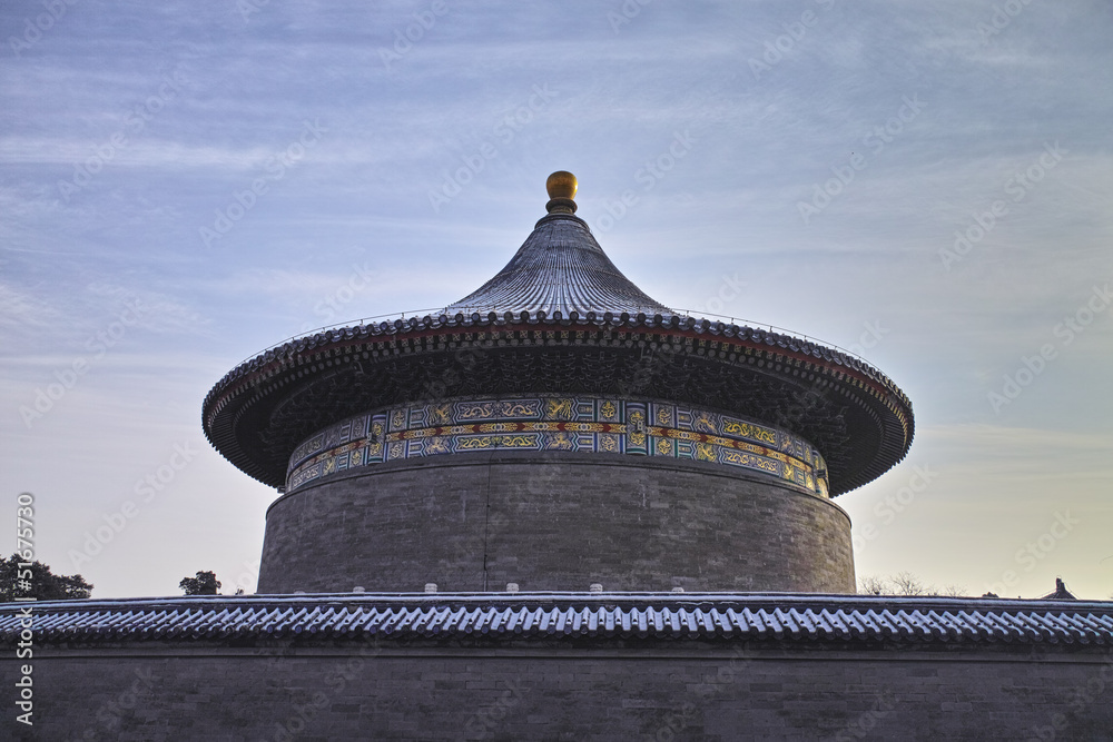 Ancient buildings in Temple of Heaven, Beijing